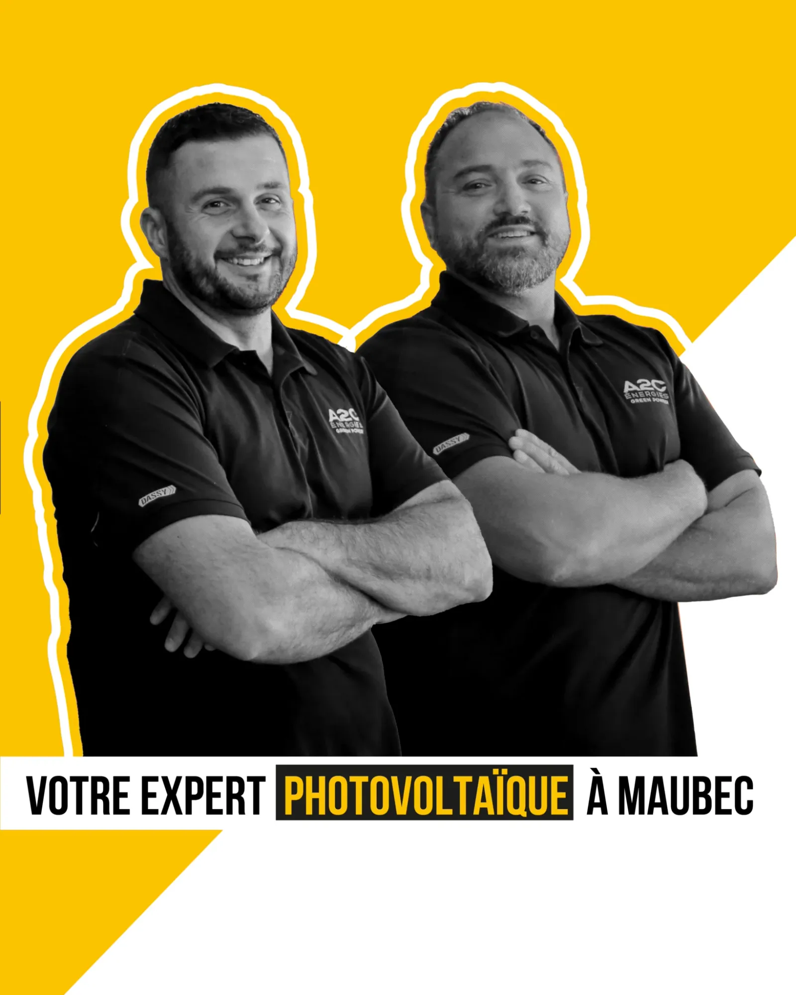 Yannick et Fabio A2C ENERGIES seront présent au salon de l'habitat à Saint-Clair-de-la-Tour