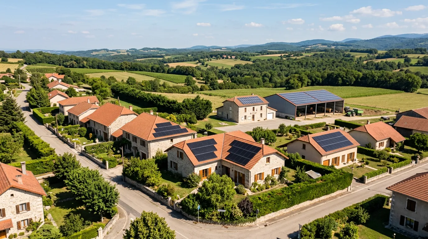 Autoconsommation collective : partager son électricité solaire entre voisins en 2026