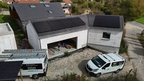 Nouvelle installation photovoltaïque à Meyrié (38)