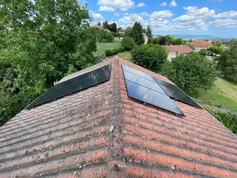 Nouvelle installation photovoltaïque à Maubec (38)
