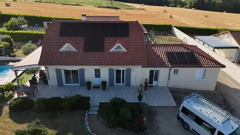 Nouvelle installation photovoltaïque à Saint-Chef (38)