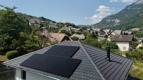 Installation photovoltaïque à Bassens (Savoie)