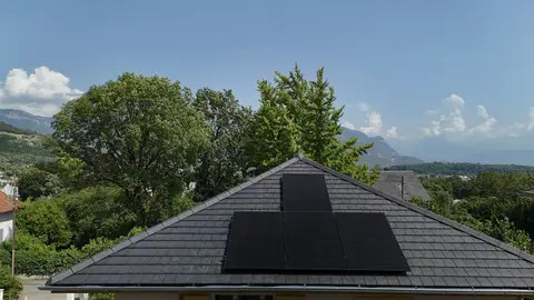 Installation photovoltaïque à Bassens (Savoie)