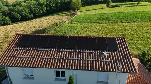 Installation panneaux photovoltaïque à Ruy-Montceau (38)