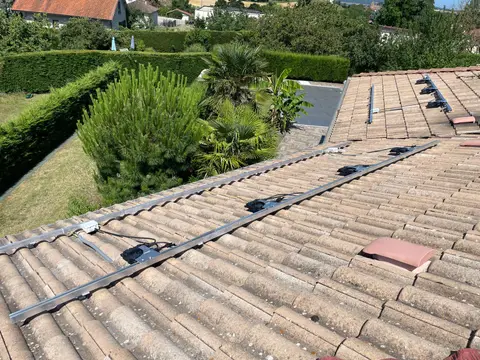 Installation panneaux photovoltaïque à St-Savin (38)