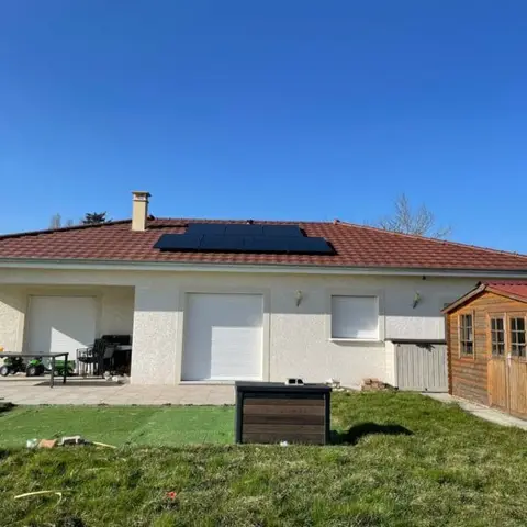 Installation photovoltaïque de 3KWc à Culin (38)