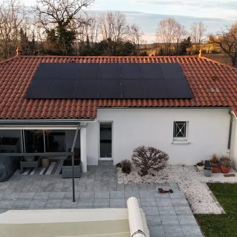 Installation photovoltaïque de 7KWc à Culin (38)