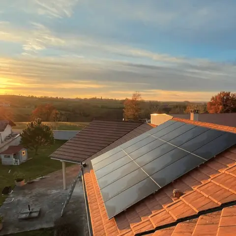 Installation photovoltaïque 9 kWc Triphasé à Succieu (38)