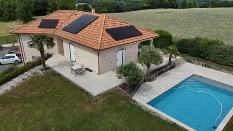 Installation photovoltaïque de 6 kWc à Saint-Agnin-sur-Bion (38)