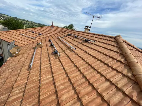 Installation photovoltaïque de 6 kWc à Saint-Agnin-sur-Bion (38)
