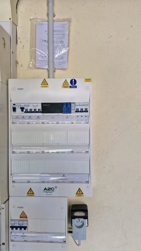 Installation photovoltaïque de 6 kWc à Saint-Agnin-sur-Bion (38)