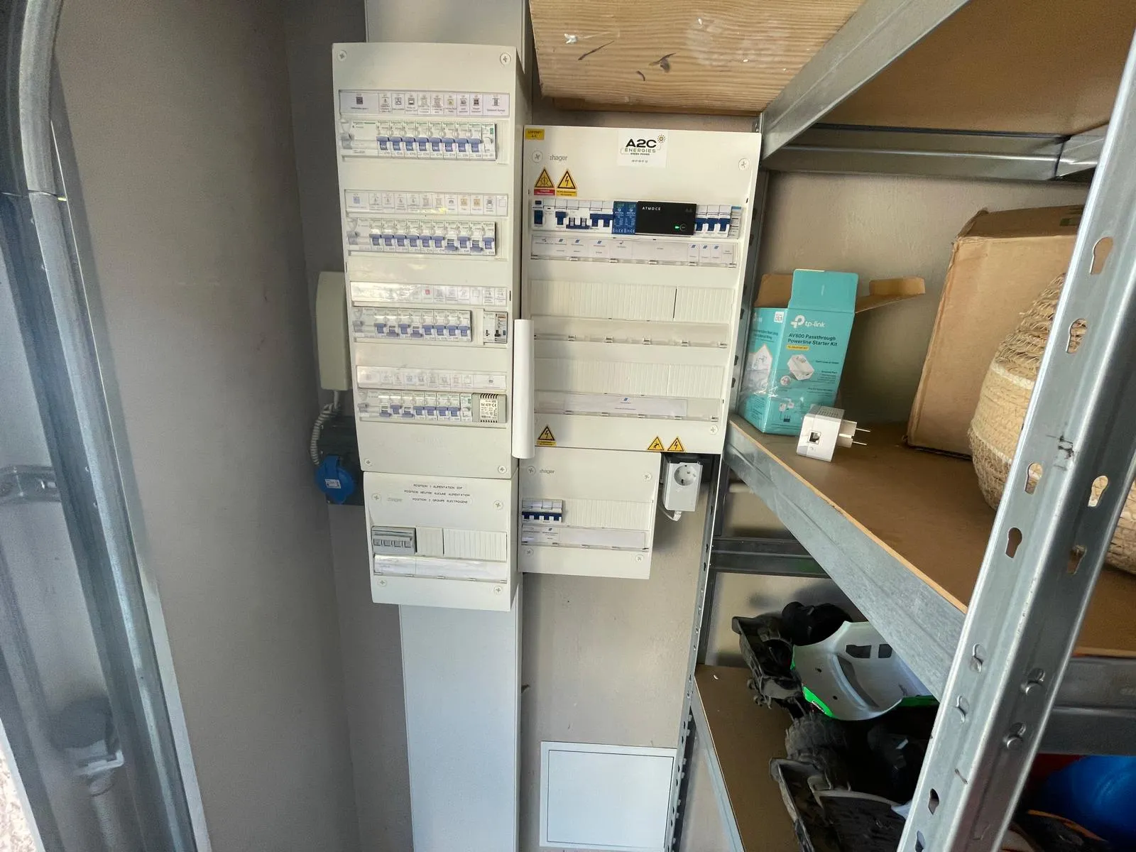 Installation solaire 9,5 kWc à Beauvoir-de-Marc par A2C Énergies.