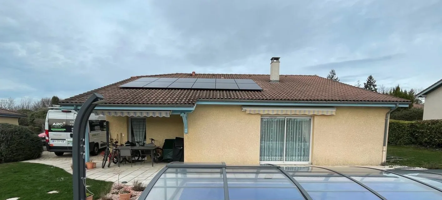Mise en service : Une installation solaire de 6 kWc à Villefontaine (38)