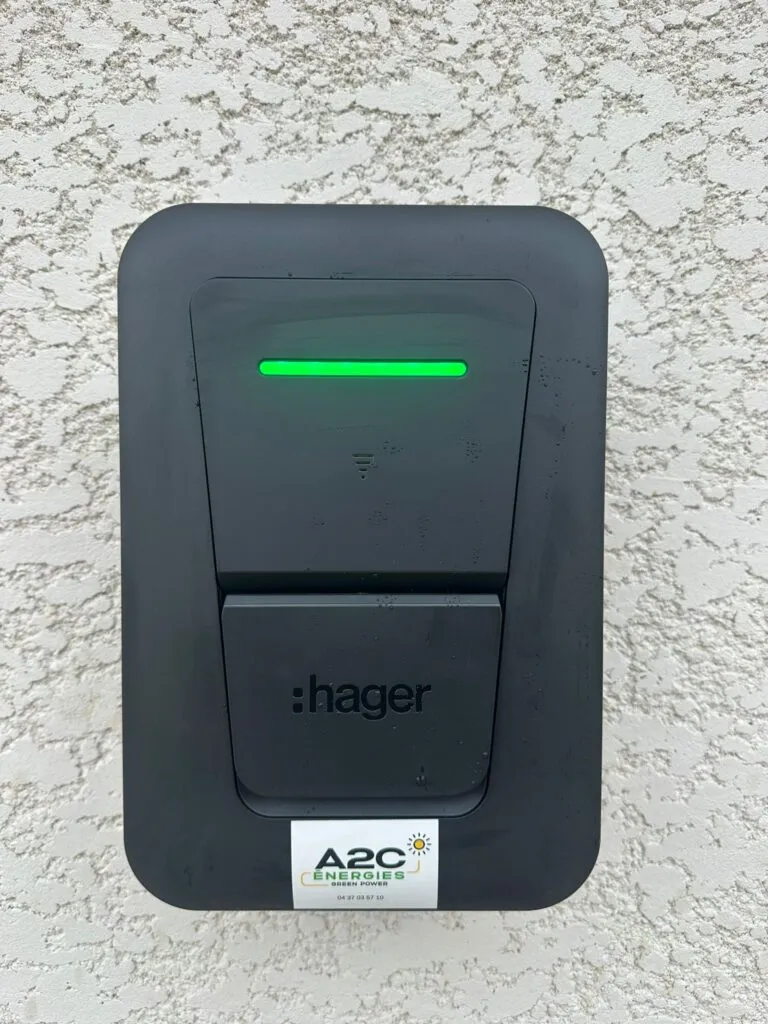 Installation d'une Borne de Recharge Hager Witty One