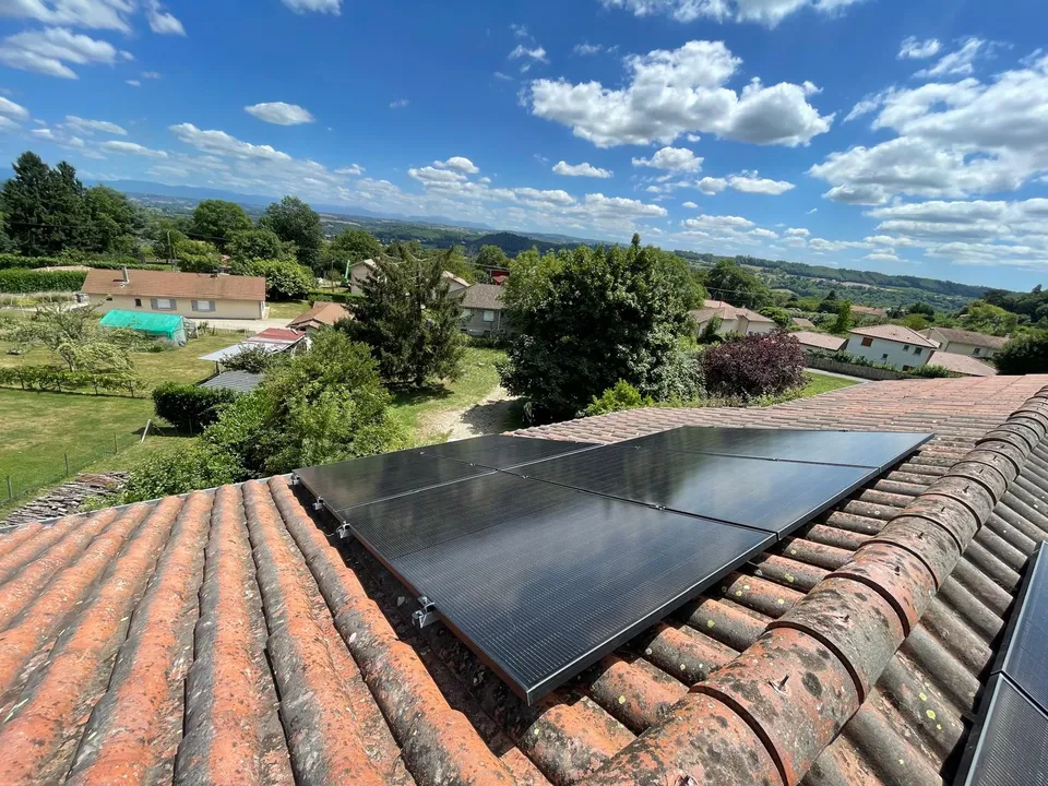 Nouvelle installation photovoltaïque à Maubec (38)