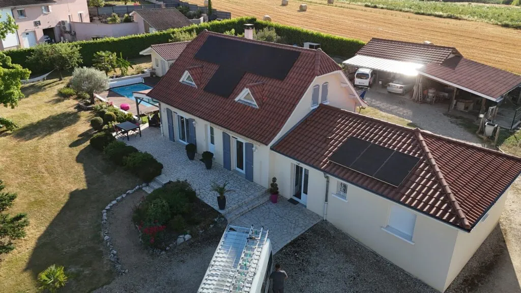 Nouvelle installation photovoltaïque à Saint-Chef (38)