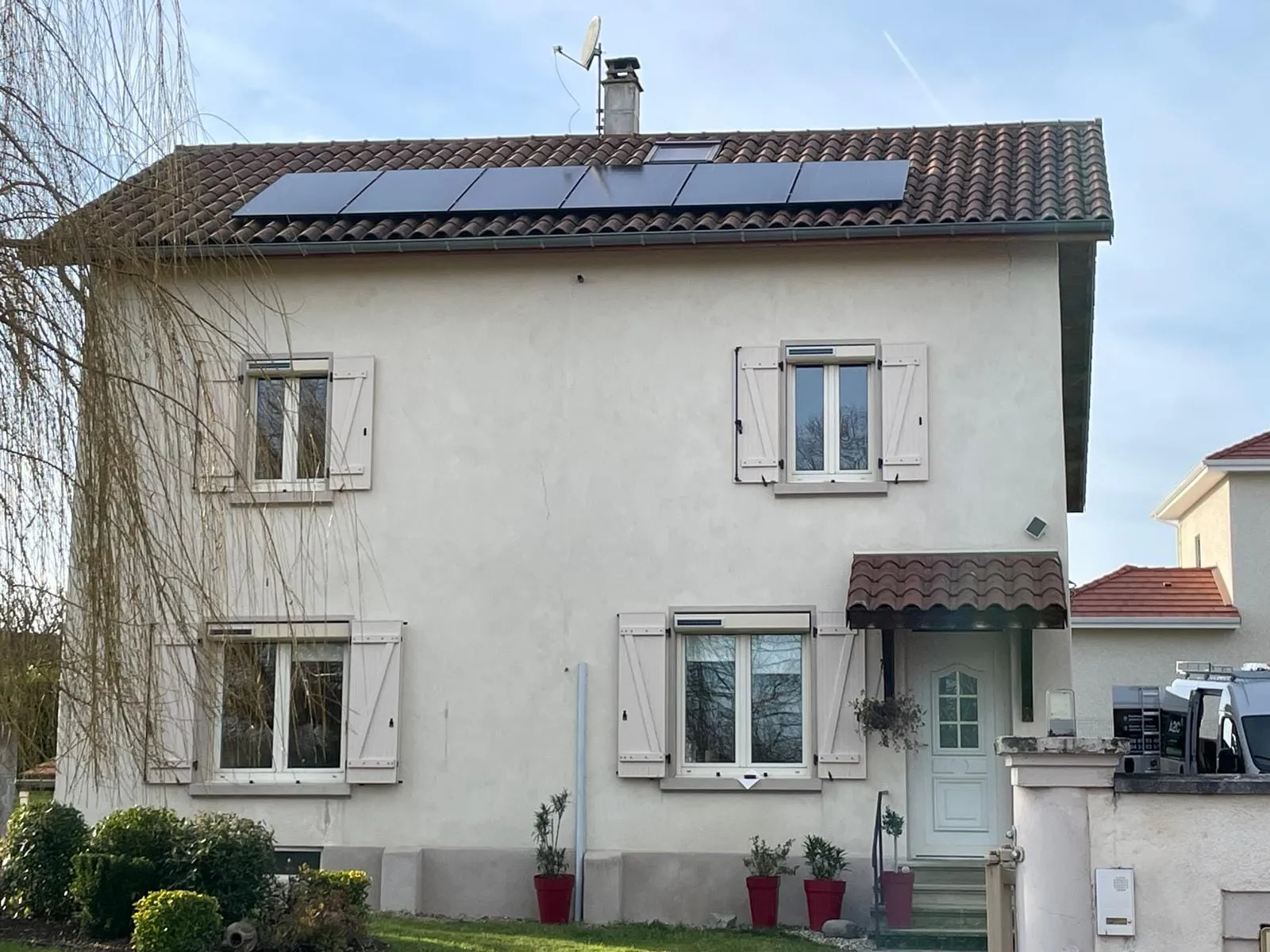 Installation photovoltaïque 6KWc à Crachier (38)