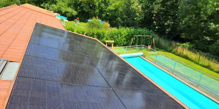 Installation photovoltaïque d’une puissance de 5.95 kWc à Comelle