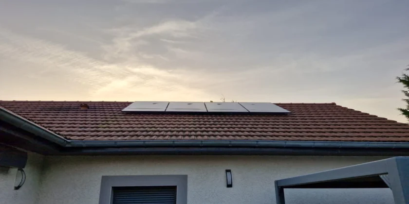 Installation d’une centrale photovoltaïque de 7kWc à Succieu