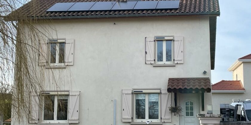 Installation photovoltaïque 6KWc à Crachier (38)