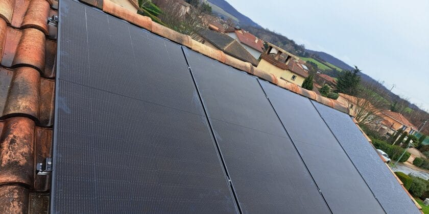 Installation photovoltaïque 6 kWc à Communay (69)