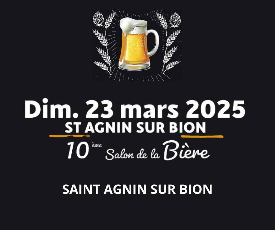 Salon de la bière Saint Agnin sur Bion