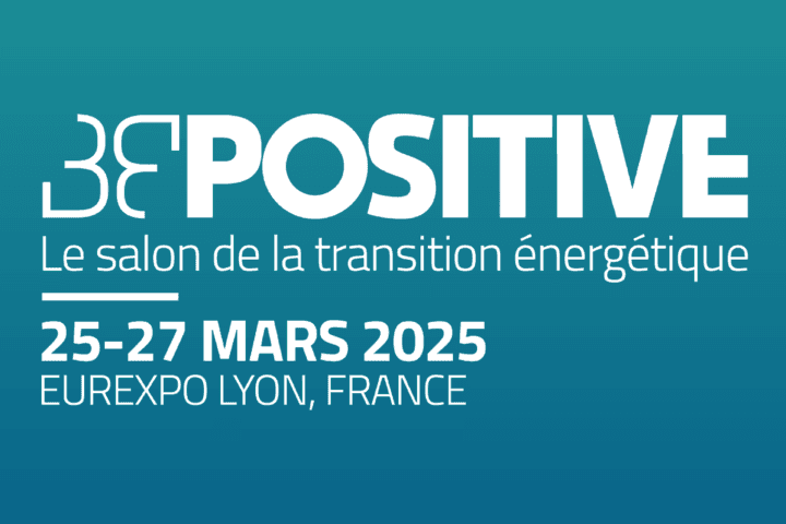 Affiche BE POSITIVE Le salon de la transition énergétique