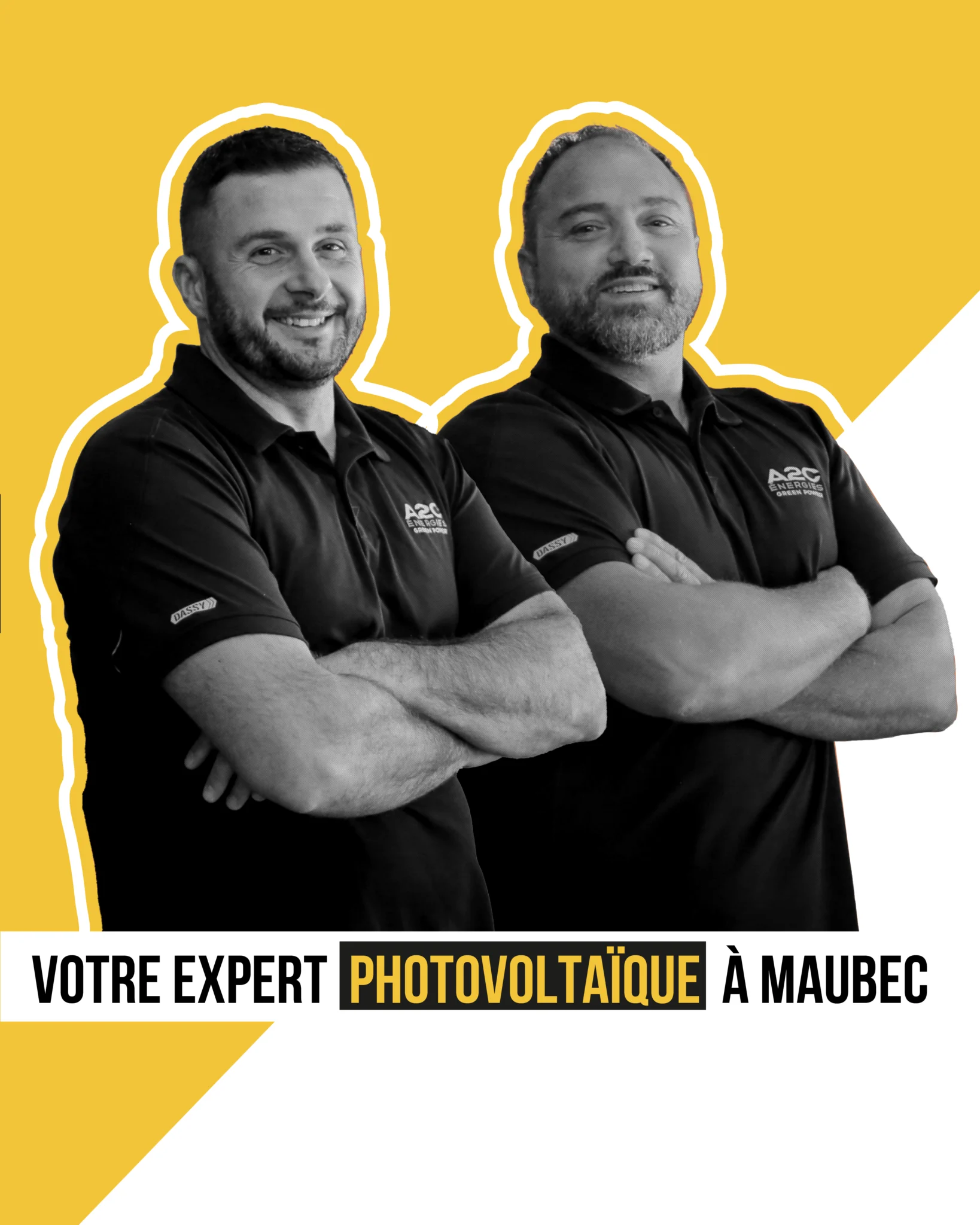 Yannick et Fabio A2C ENERGIES seront présent au salon de l'habitat à Saint-Clair-de-la-Tour