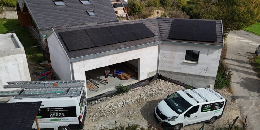 Nouvelle installation photovoltaïque à Meyrié (38)