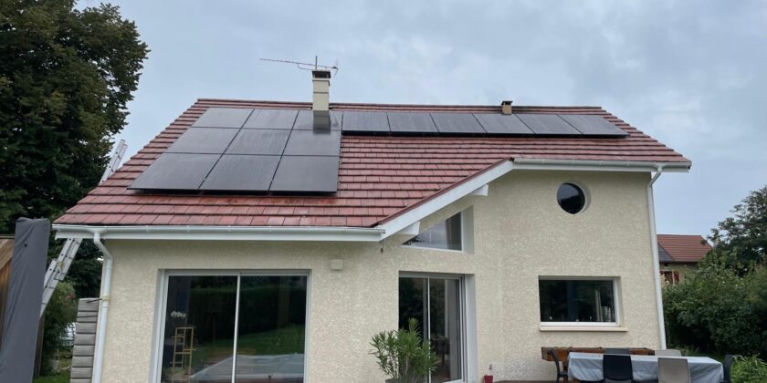 Nouvelle installation photovoltaïque à Saint-Hilaire-de-Brens (38)