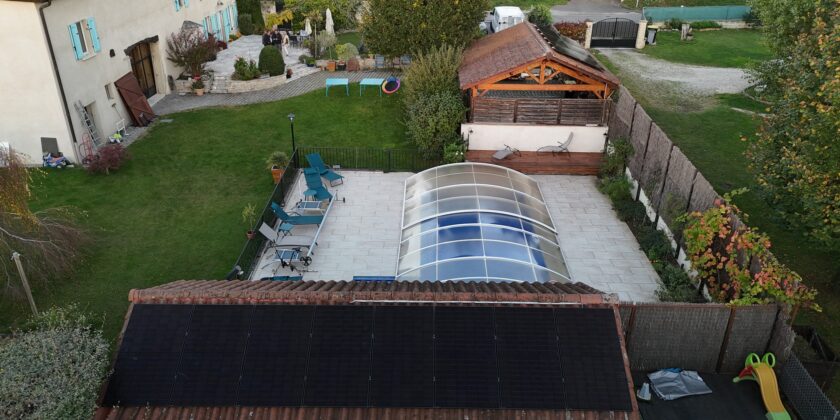 Nouvelle installation photovoltaïque à Saint-Chef (38)