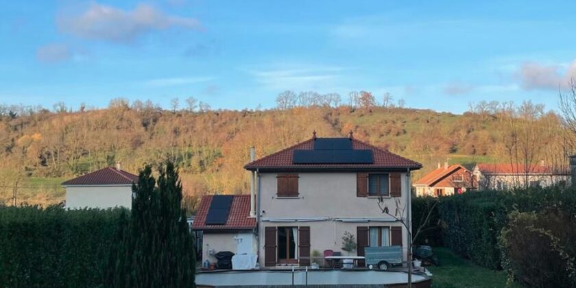 Nouvelle installation photovoltaïque à Saint-Victor-de-Cessieu (38)