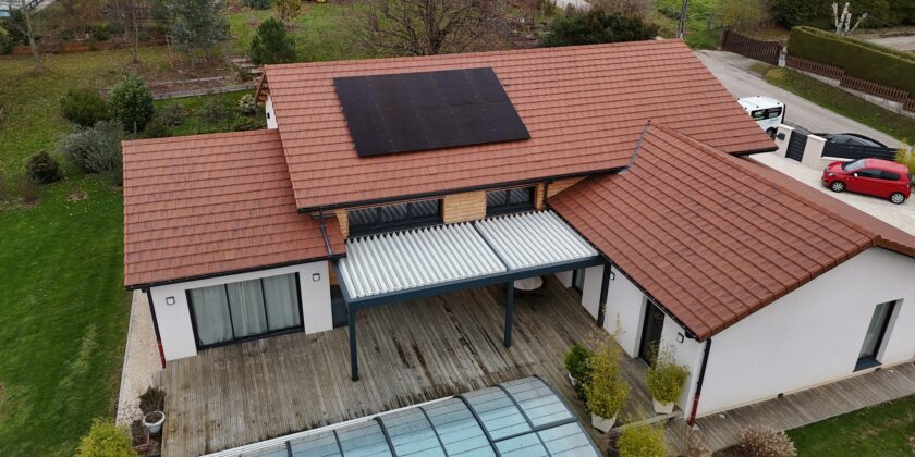 Nouvelle installation photovoltaïque à Porte-des-Bonnevaux (38)