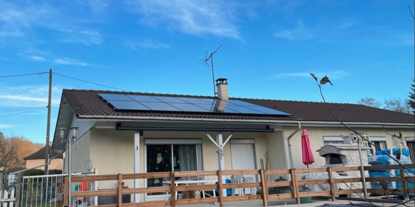 Installation de Panneaux Solaires 6 kWc à Saint-Clair-de-la-Tour (38)